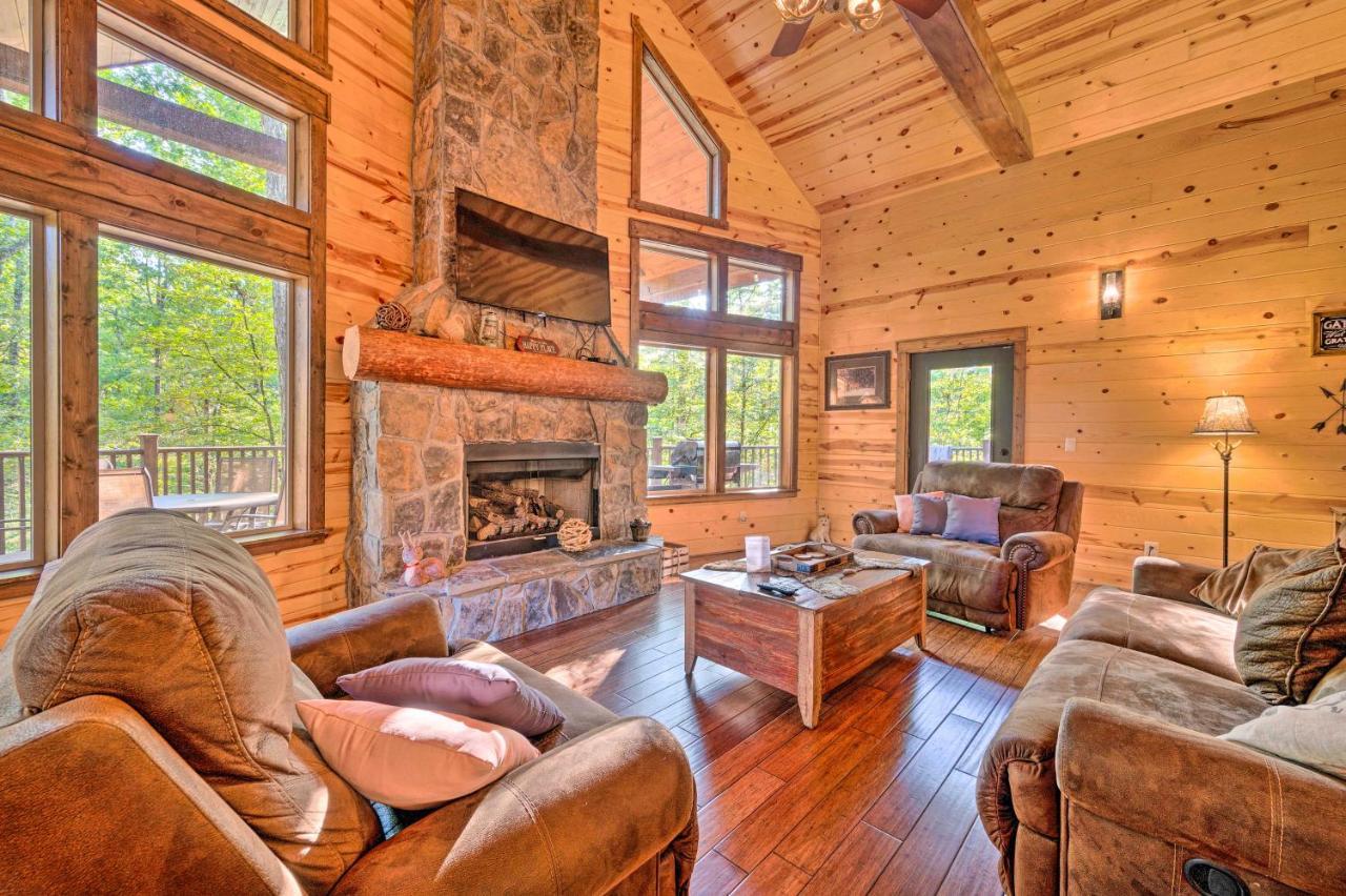 Creekside Broken Bow Cabin With Hot Tub And Fire Pit! Stephens Gap Buitenkant foto