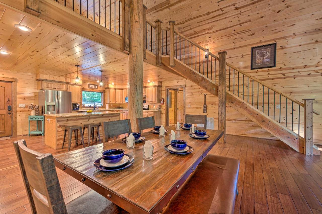 Creekside Broken Bow Cabin With Hot Tub And Fire Pit! Stephens Gap Buitenkant foto