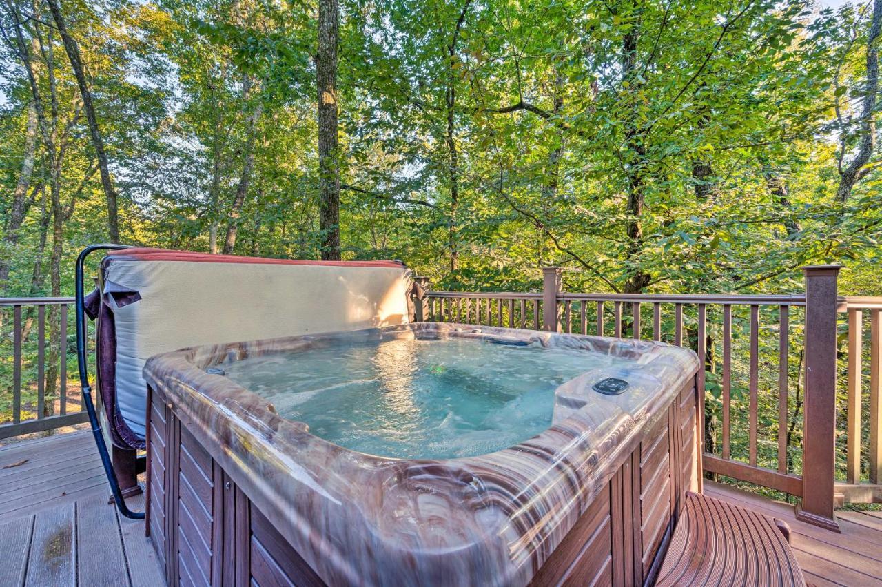 Creekside Broken Bow Cabin With Hot Tub And Fire Pit! Stephens Gap Buitenkant foto