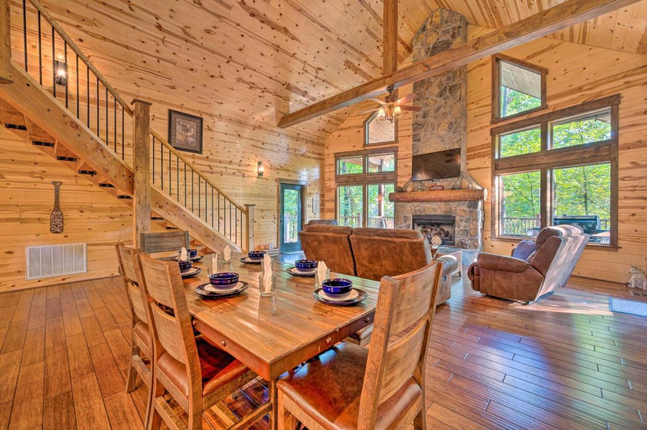 Creekside Broken Bow Cabin With Hot Tub And Fire Pit! Stephens Gap Buitenkant foto