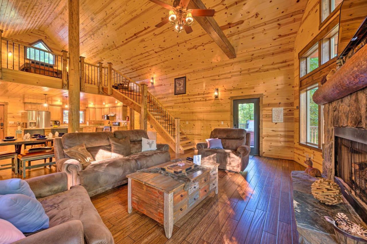 Creekside Broken Bow Cabin With Hot Tub And Fire Pit! Stephens Gap Buitenkant foto