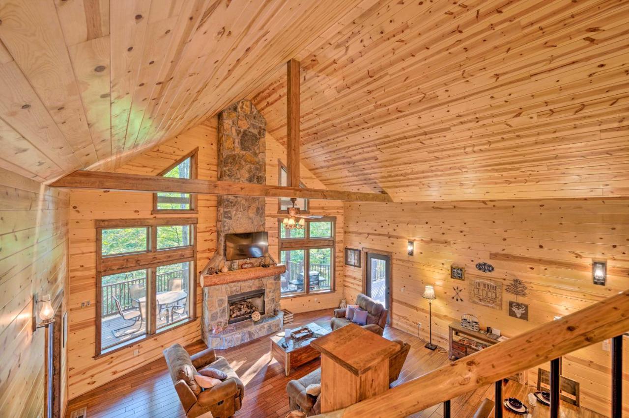 Creekside Broken Bow Cabin With Hot Tub And Fire Pit! Stephens Gap Buitenkant foto