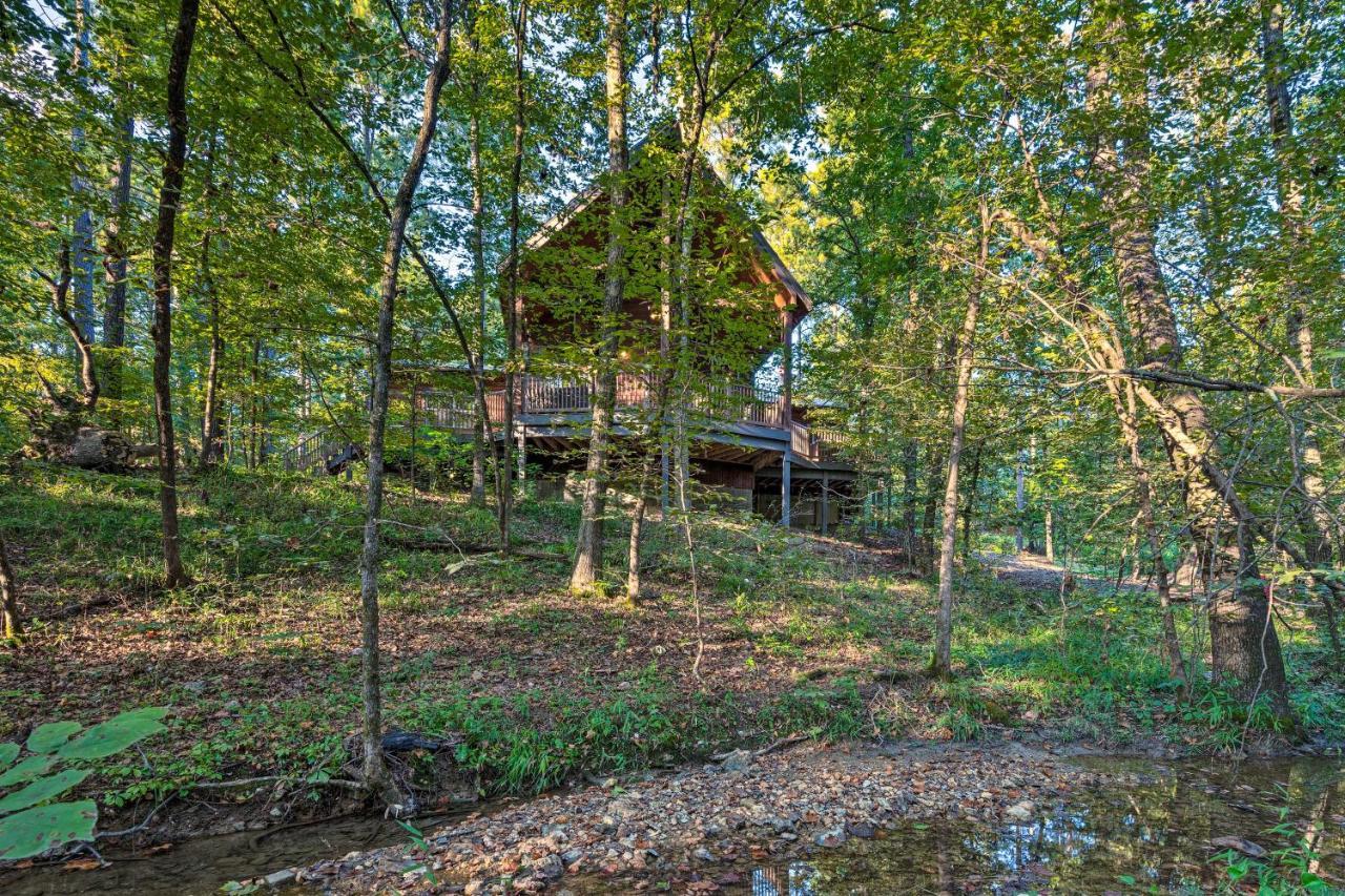 Creekside Broken Bow Cabin With Hot Tub And Fire Pit! Stephens Gap Buitenkant foto