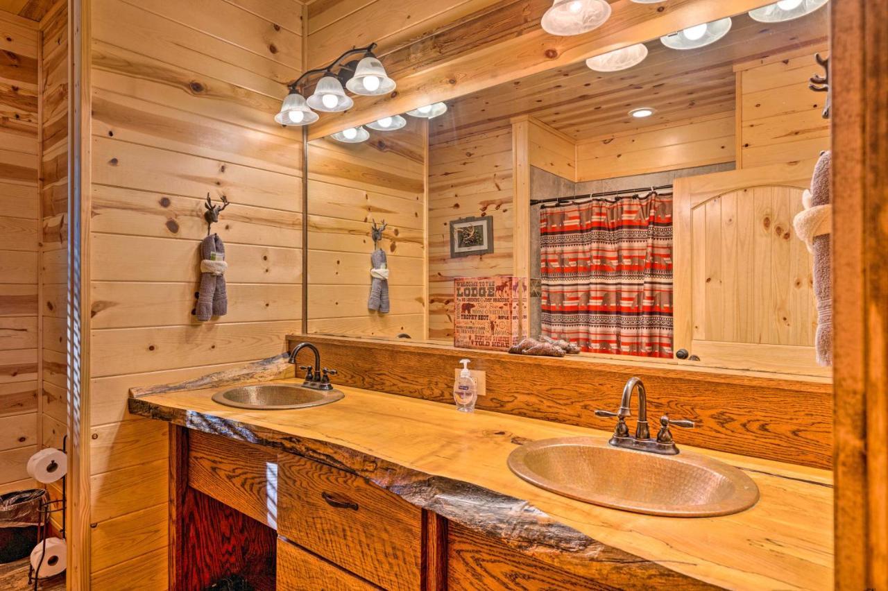 Creekside Broken Bow Cabin With Hot Tub And Fire Pit! Stephens Gap Buitenkant foto