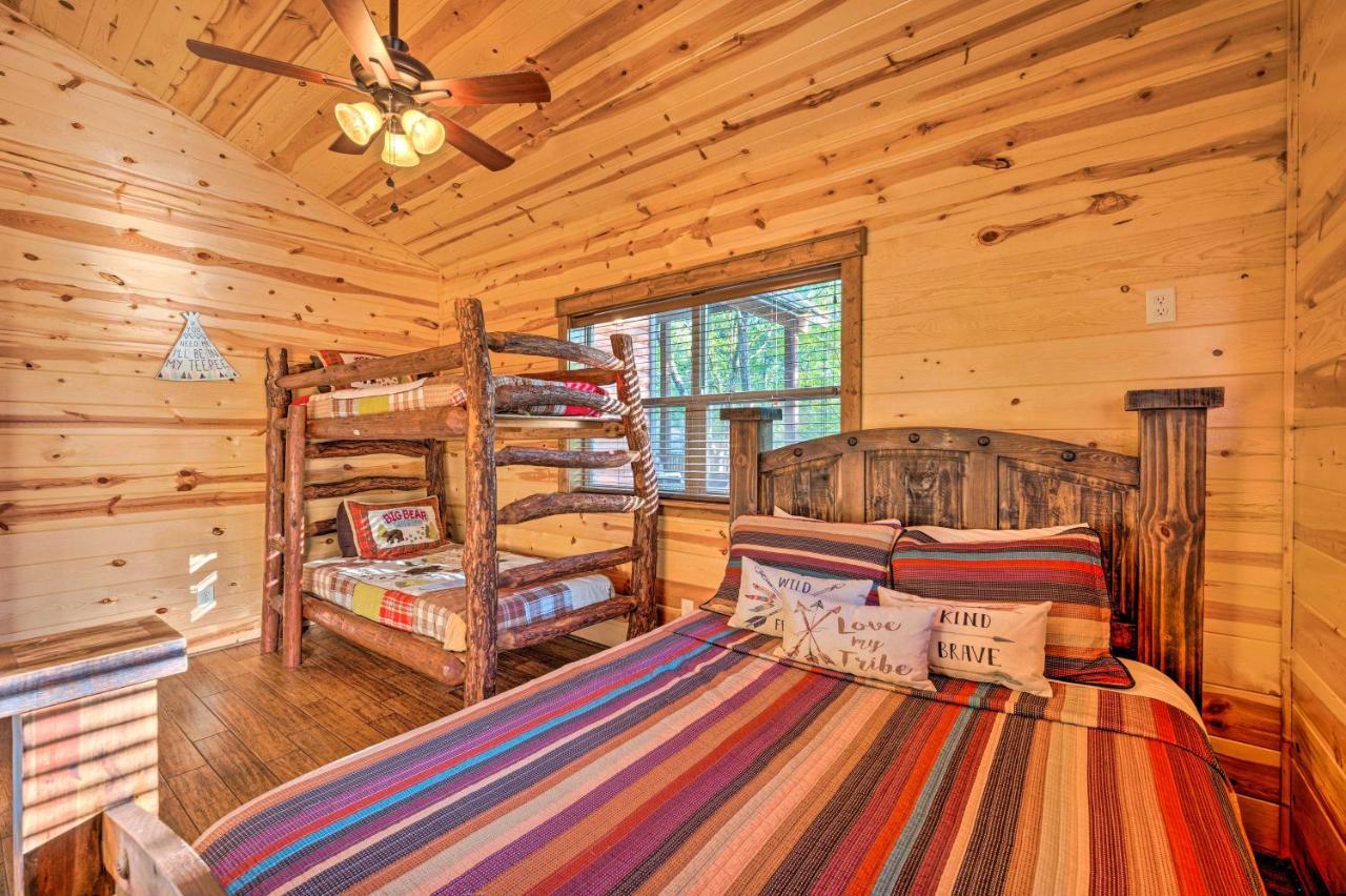 Creekside Broken Bow Cabin With Hot Tub And Fire Pit! Stephens Gap Buitenkant foto