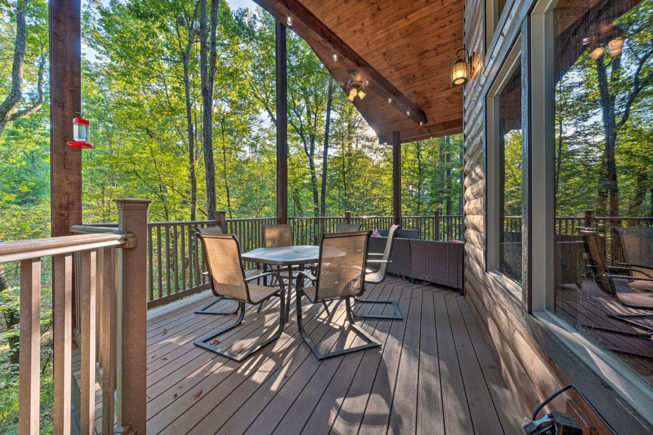 Creekside Broken Bow Cabin With Hot Tub And Fire Pit! Stephens Gap Buitenkant foto